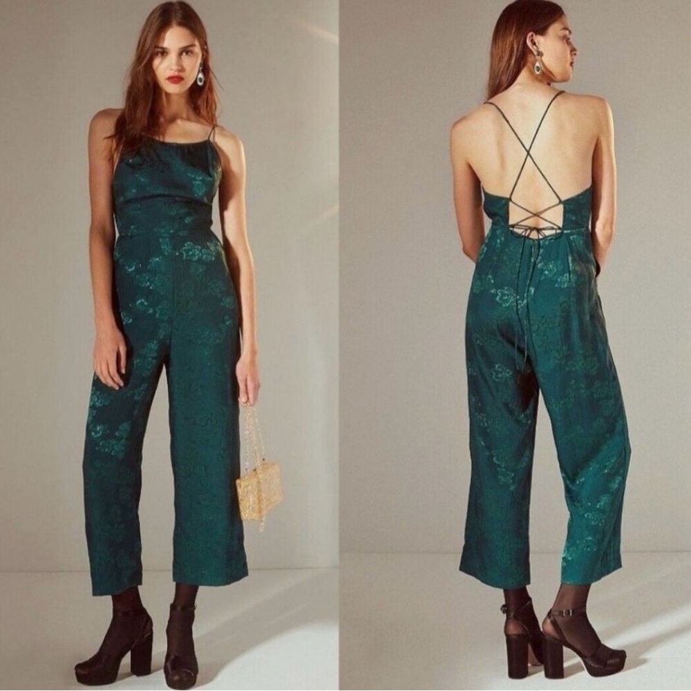 Beautiful Emerald Green Jumpsuit